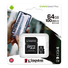 Kingston Scheda Memoria MicroSD Micro SD 16Gb 32Gb 64Gb 128Gb Class 10 100MB/s