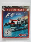 PS3 F1 2012 Formula 1 Essentials Nuovo Sealed IN Pellicola Conf. Orig.