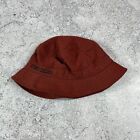 Stone Island Red Wool Bucket Hat Large