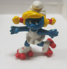 🟢PUFFI SMURF PUFFETTA PATTINATRICE PEYO SCHLEICH VINTAGE OTTIME CONDIZIONI