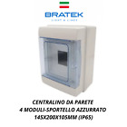 Centralino Quadro Elettrico da parete 4-8-12 moduli da interno esterno IP40 IP65