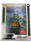 FUNKO POP Master Chief 04 Combat Evolved Vinyl Figure & Cover GameStop Exclusive