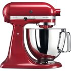 Kitchen Aid 5KSM125EER Planetaria con Testa Reclinabile Artisan Capacità 4,8 Lit