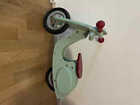 Triciclo Bimbo Bambino cavalcabile a spinta Vespa Vintage Classico in legno