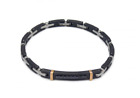 Bracciale Boccadamo Uomo ABR625N  Acciaio Nero