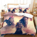 Godzilla Futon Cover Dinosaur Futon Cover Full Bedding Futon Cover Pillowcase