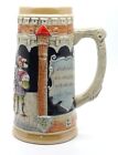 BOCCALE DA BIRRA IN CERAMICA VINTAGE FABBRI EDITORI COLLECTION 15CM EPOCA BEER