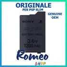 Batteria ORIGINALE OEM per Sony PSP SLIM 2000 2004 3000 3004 Nuova Ricambio