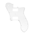 Musiclily Pro 15 Foro HH Pickguard Per Messico Fender 72 Tele TL Deluxe Chitarra