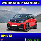 BMW I3 REPAIR MANUAL 2013 - 2018 SERVICE WORKSHOP ENGLISH ON CD