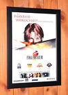 2000 Final Fantasy VIII PS1 Square Enix Mini Werbeblatt Gerahmt Poster Ad Framed