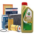 Kit tagliando CASTROL PROFESSIONAL 5W30 5LT 4 FILTRI BOSCH GOLF 5 V 2.0 TDI BKD