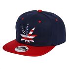 Violet Fashion Herren Snapback Cap DOPE FLOWER blau rot 40181157