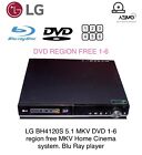 LG BH4120S 5.1 MKV DVD 1-6 Multi Region MKV Home Cinema system blu-ray player OR