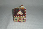 Mr. Christmas Animated Hinged Music Box Ginger Bread House Wind Up Music Box