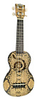 Mahalo Ukulele Soprano Python Borsa Inclusa Legno Art 2 Pitone Idea Regalo