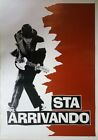 Rarissimo Manifesto Poster Originale Spettacolo ADRIANO CELENTANO 70x100