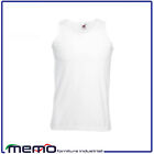 canotta uomo FRUIT OF THE LOOM maglia intimo canottiera palestra in cotone sport