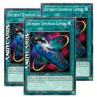 3x DIFFERENT DIMENSION CAPSULE (SPEED DUEL) • Comune • SGX1 ENG12 • 1Ed • YUGIOH