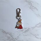 Cartoon Moomin & Friends Snufkin Little My Key Charm Enamel Bag Charm & Gift Bag