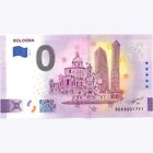 0€ ZERO EURO SOUVENIR BANCONOTA ITALIA 2023 - BOLOGNA -