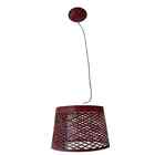 Foscarini 290007-65 twiggy grid sospensione carminio