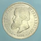 BRASILE PEDRO II 2000 REIS 1888 SILVER COIN ARGENTO SPL MONETE DA COLLEZIONE