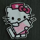 Patch toppa Hello Kitty infermiera medico termoadesive ricamata