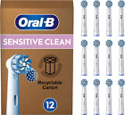 Oral-B Sensitive Clean Testine Spazzolino Elettrico, Confezione Da 12 Testine Di