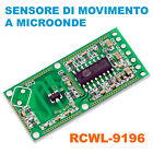 RCWL-0516 SENSORE DI MOVIMENTO A MICROONDE MODULO RADAR 360°