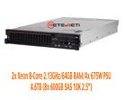 € 1675+IVA IBM System x3690 X5 2x Xeon 8-Core 2.13GHz/64GB/8x600GB SAS/4x675W