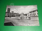 Cartolina S. Eraclio ( Perugia ) - Piazza Garibaldi e Fontana Monumentale 1962.