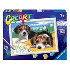 Gioco creativo CREART Cuccioli Jack Russell Ravensburger 28939