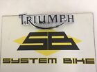 EMBLEMA SERBATOIO DESTRO TRIUMPH THUNDERBIRD SPORT-LEGEND TT / BADGE FUEL TANK