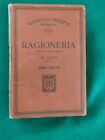 MANUALE HOEPLI " RAGIONERIA, 1908