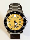 Citizen automatico Dial Yellow NJ0170-83Z Come Nuovo