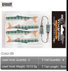 BLACK MINNOW 125 MM/ 16 GR ARTIFICIALE SPINNING SPIGOLA