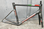 TELAIO  E FORCELLA CARBONIO PRESTIGIO AERO MADE IN ITALY, 56 CM, BICI CORSA