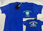 T-SHIRT TAGLIA L PARACADUTISTI FOLGORE PARà MAGLIA MAGLIETTA BLU AZZURRA CELESTE