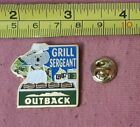 Outback Steakhouse Grill Sergeant grilling Koala Bear hat jacket lapel pin