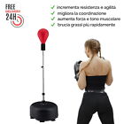 PUNCHING BALL REGOLABILE SACCO BOXE CON INESTETISMI MAX 160 CM BASE RIEMPIBILE