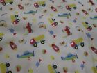 TESSUTO 100% COTONE BIMBO "TOYS" PATCHWORK CUCITO CREATIVO HOBBY  CM 130X150