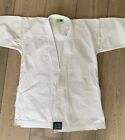 KO Competition Kumite Karate Gi with Red, White & Green inside Hem - 150 cm