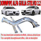 DOWNPIPE TUBO DPF ALFA ROMEO STELVIO GIULIA 2.2 136 150 190 210 CV EURO 6B AL1