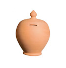 SALVADANAIO TERRACOTTA TONDO cm 15 h 20 COLI