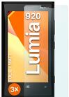 3x Pellicola Protettiva Opaca per Nokia Lumia 920 Display Cellulare 4H Anti