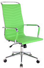 Poltrona sedia ufficio girevole regolabile HLO-CP24 ecopelle verde