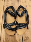 QVC Scholl Candice Sandal Black UK Size 6.5 EU 40 RRP £ 81