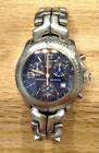 TAG HEUER Link CT1110.BA0550 Watch Chronograph Navy Dial Quartz Men s fashion