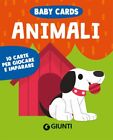 9788809940444 Animali. Baby cards. 10 carte per giocare e impara... Con 10 Carte